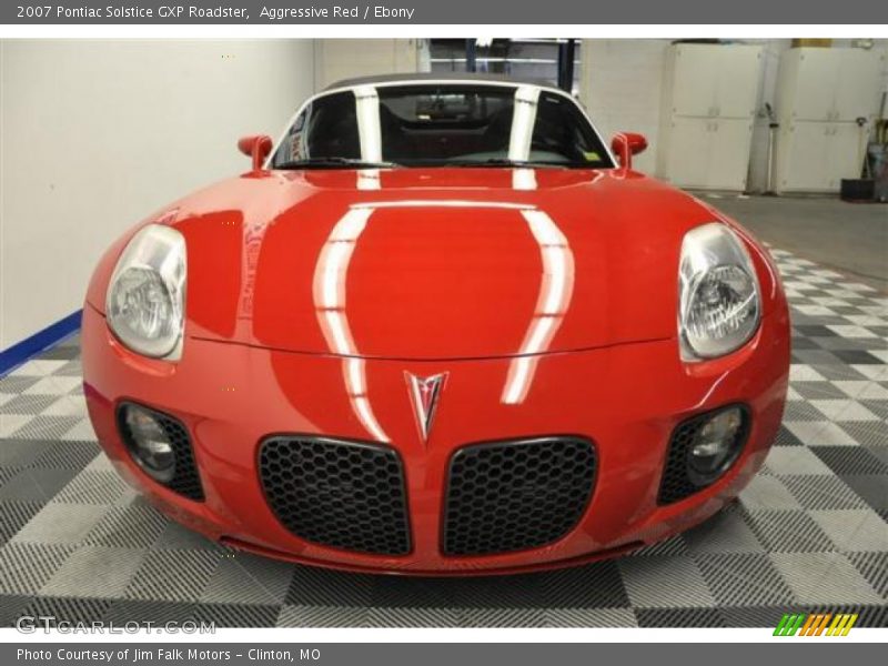 Aggressive Red / Ebony 2007 Pontiac Solstice GXP Roadster