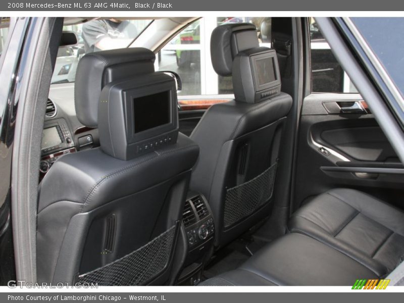 Black / Black 2008 Mercedes-Benz ML 63 AMG 4Matic