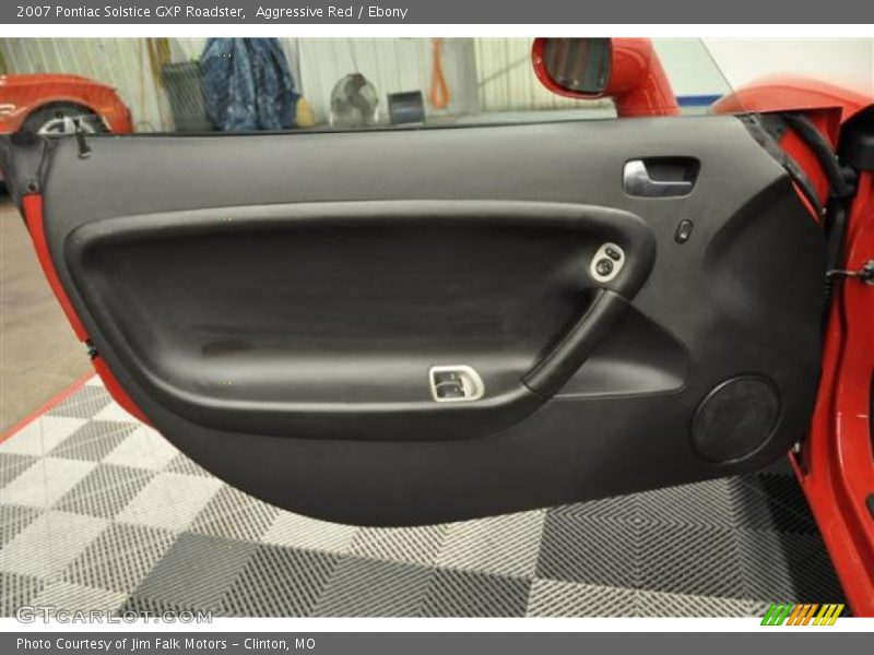 Aggressive Red / Ebony 2007 Pontiac Solstice GXP Roadster