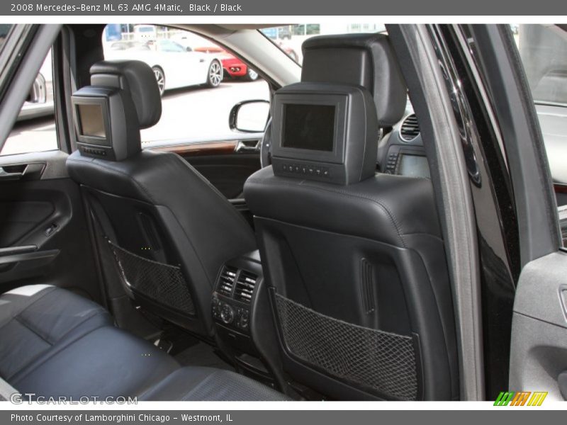 Black / Black 2008 Mercedes-Benz ML 63 AMG 4Matic
