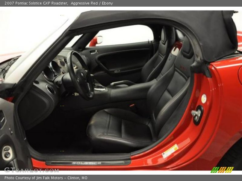 Aggressive Red / Ebony 2007 Pontiac Solstice GXP Roadster
