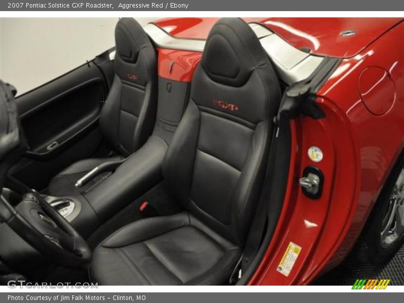 Aggressive Red / Ebony 2007 Pontiac Solstice GXP Roadster