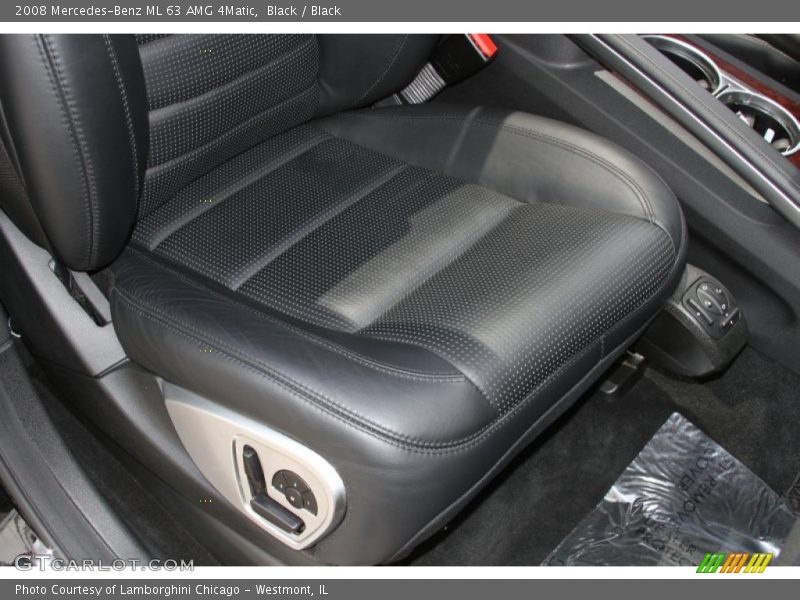 Black / Black 2008 Mercedes-Benz ML 63 AMG 4Matic