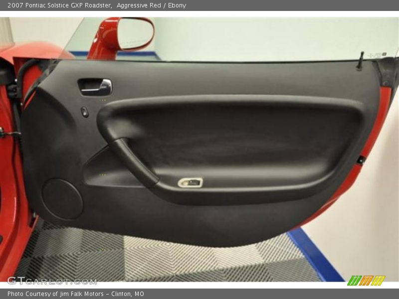 Aggressive Red / Ebony 2007 Pontiac Solstice GXP Roadster