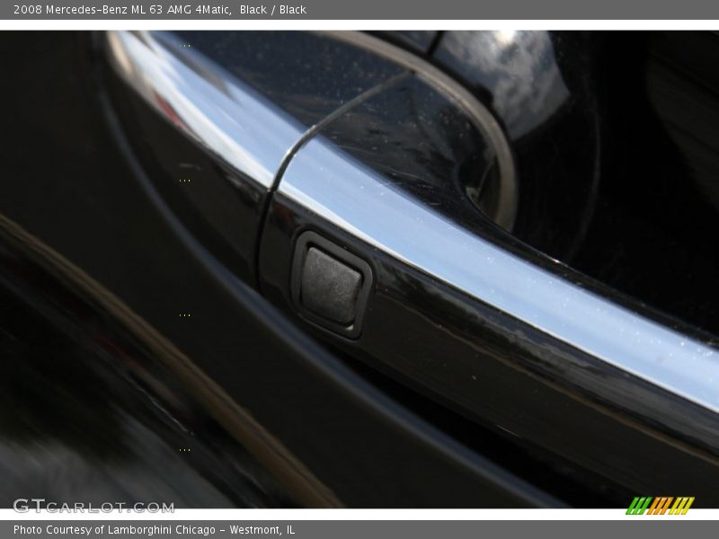 Black / Black 2008 Mercedes-Benz ML 63 AMG 4Matic