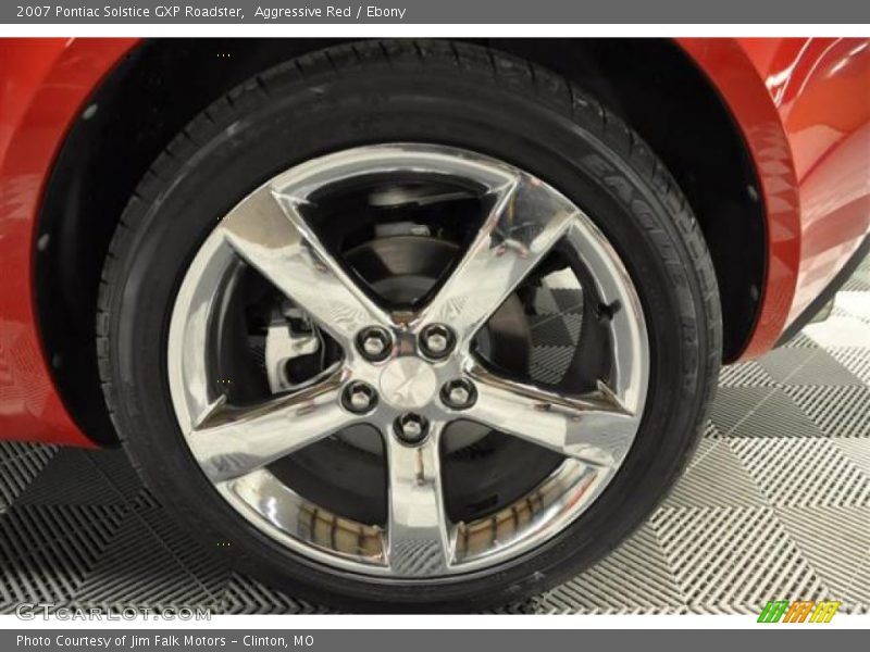 Aggressive Red / Ebony 2007 Pontiac Solstice GXP Roadster