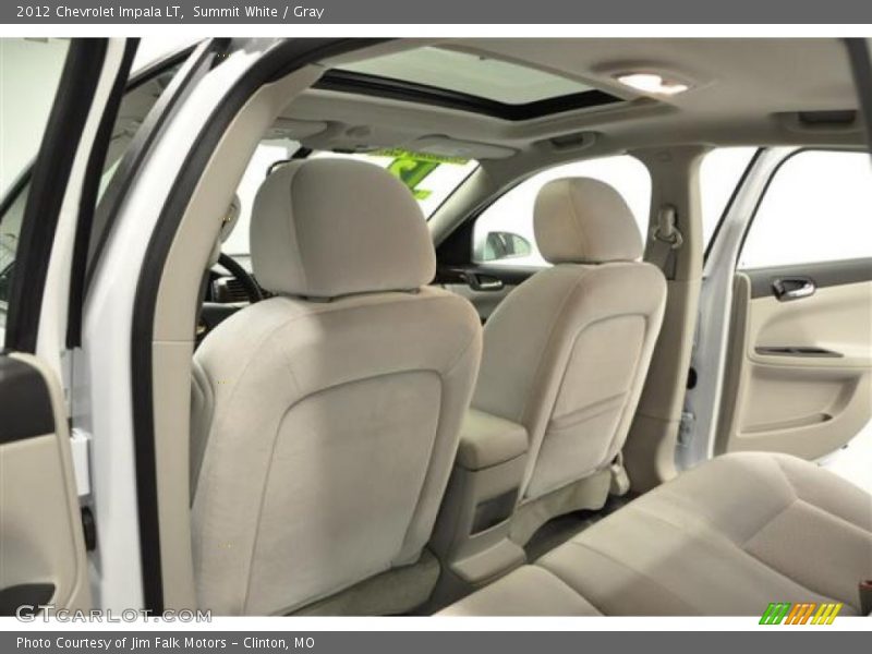 Summit White / Gray 2012 Chevrolet Impala LT