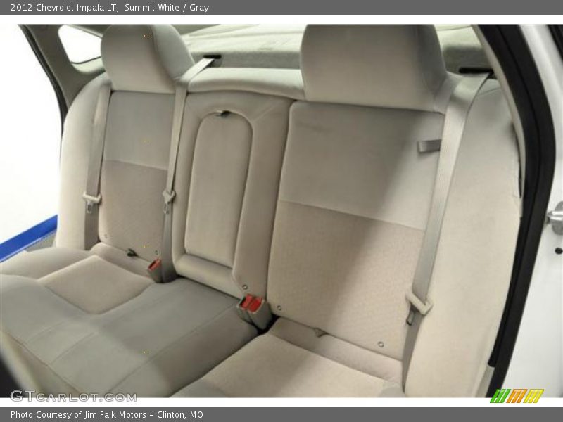 Summit White / Gray 2012 Chevrolet Impala LT
