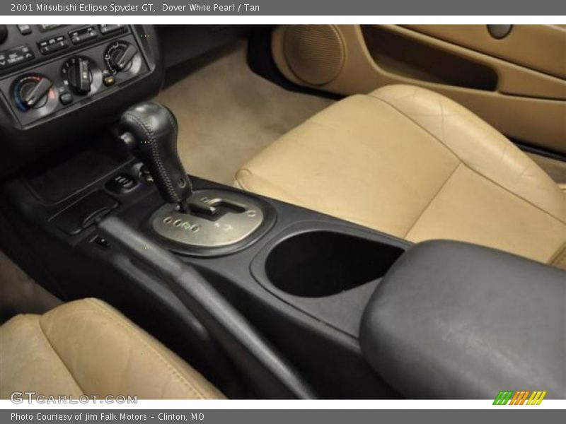Dover White Pearl / Tan 2001 Mitsubishi Eclipse Spyder GT