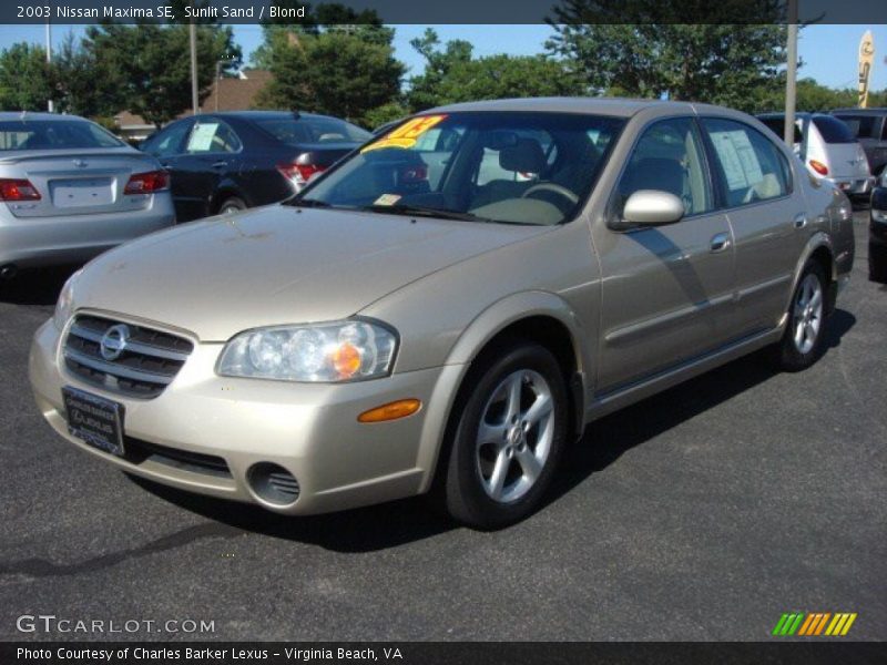 Sunlit Sand / Blond 2003 Nissan Maxima SE