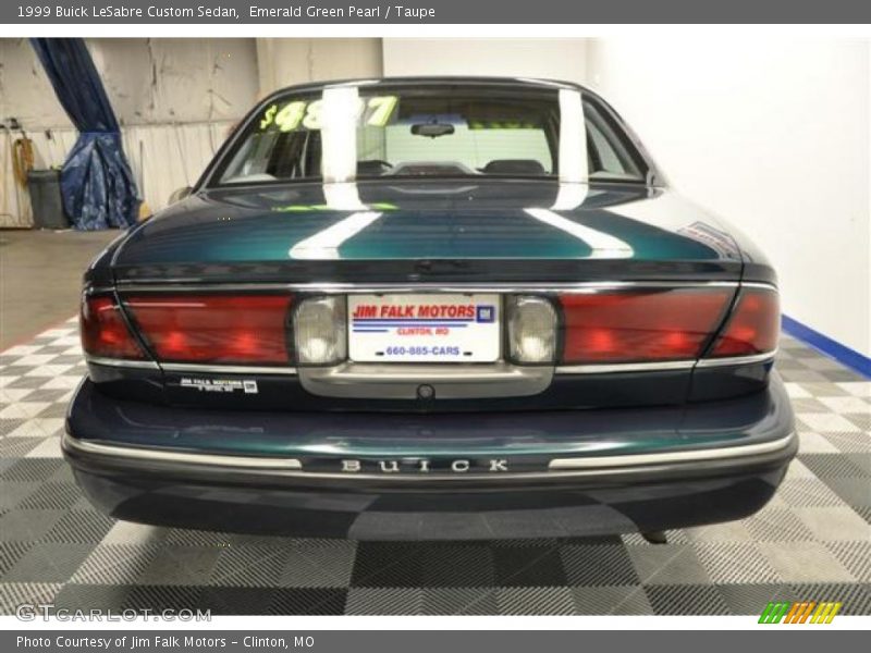 Emerald Green Pearl / Taupe 1999 Buick LeSabre Custom Sedan