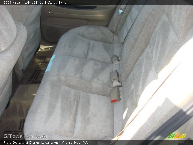Sunlit Sand / Blond 2003 Nissan Maxima SE