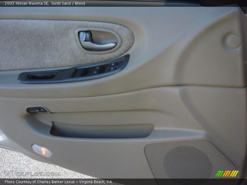 Sunlit Sand / Blond 2003 Nissan Maxima SE