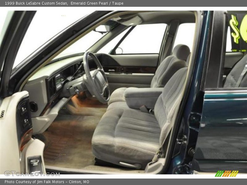 Emerald Green Pearl / Taupe 1999 Buick LeSabre Custom Sedan