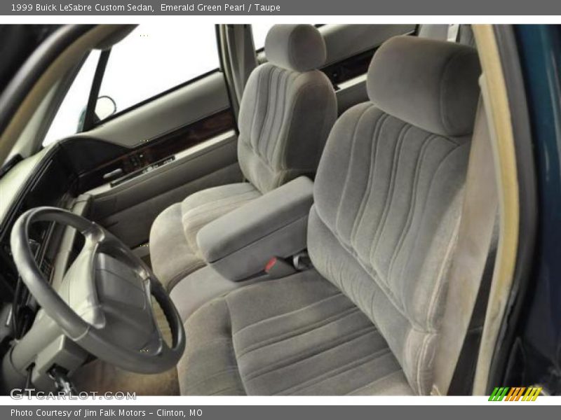 Emerald Green Pearl / Taupe 1999 Buick LeSabre Custom Sedan