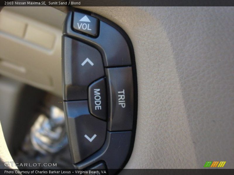 Sunlit Sand / Blond 2003 Nissan Maxima SE