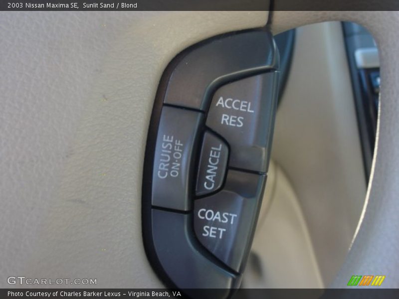 Sunlit Sand / Blond 2003 Nissan Maxima SE