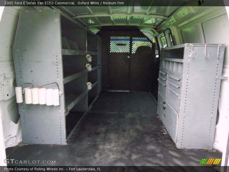 Oxford White / Medium Flint 2005 Ford E Series Van E150 Commercial