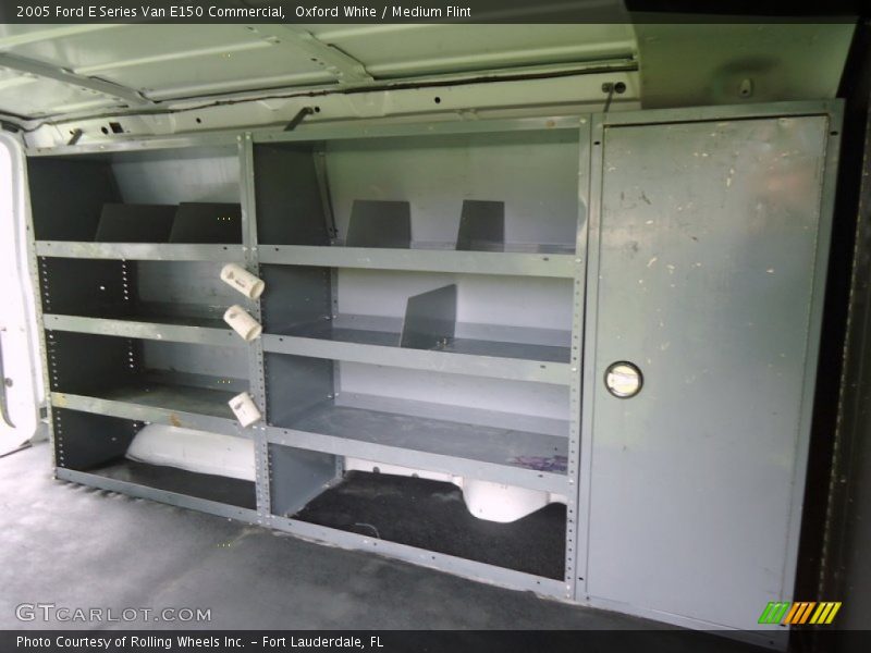 Oxford White / Medium Flint 2005 Ford E Series Van E150 Commercial