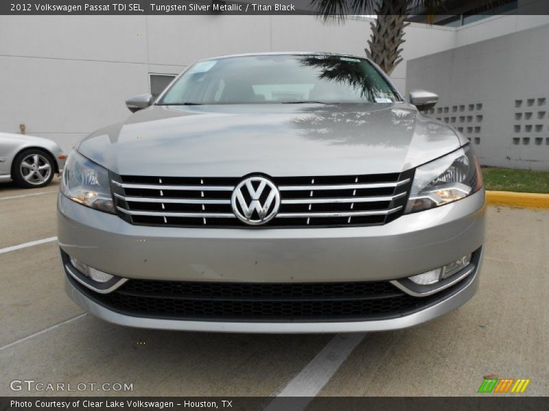 Tungsten Silver Metallic / Titan Black 2012 Volkswagen Passat TDI SEL