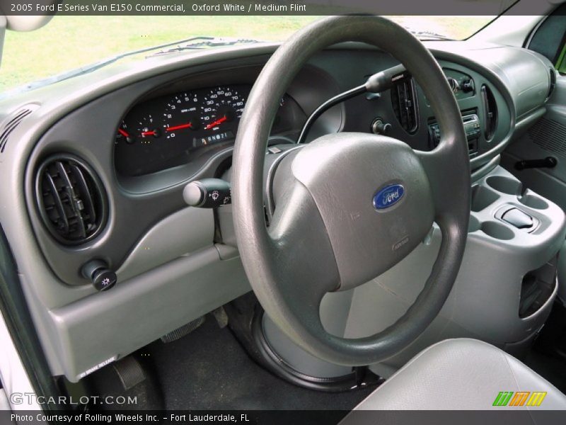 Oxford White / Medium Flint 2005 Ford E Series Van E150 Commercial