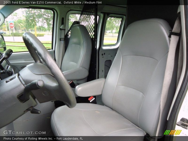 Oxford White / Medium Flint 2005 Ford E Series Van E150 Commercial