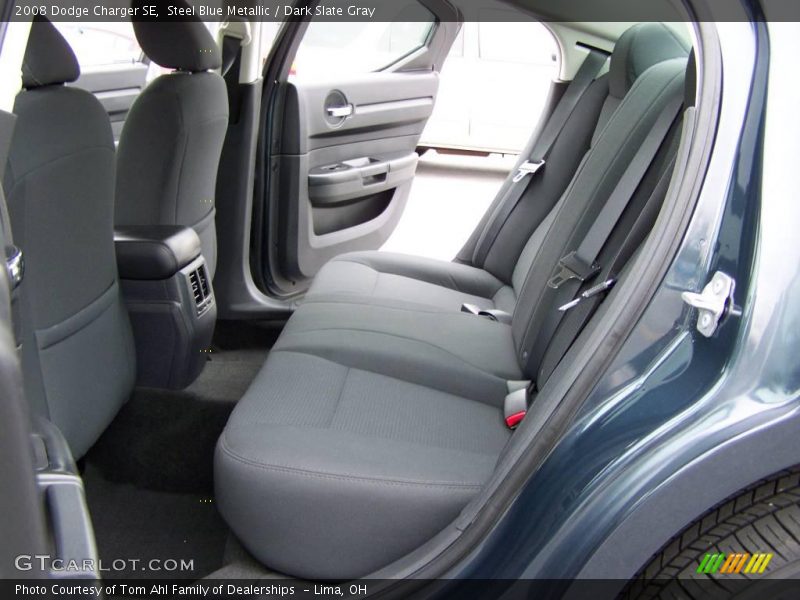 Steel Blue Metallic / Dark Slate Gray 2008 Dodge Charger SE