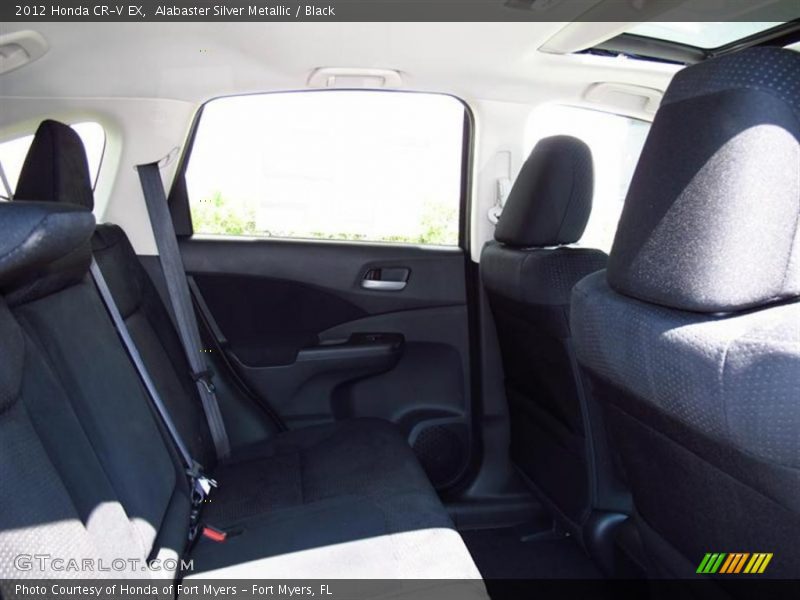 Alabaster Silver Metallic / Black 2012 Honda CR-V EX