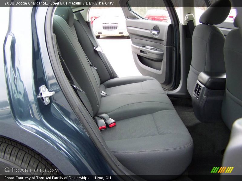 Steel Blue Metallic / Dark Slate Gray 2008 Dodge Charger SE