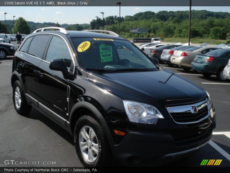 Black Onyx / Gray 2008 Saturn VUE XE 3.5 AWD