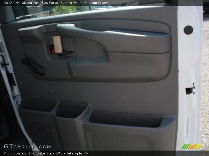 Summit White / Medium Pewter 2012 GMC Savana Van 2500 Cargo