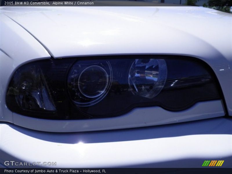 Alpine White / Cinnamon 2005 BMW M3 Convertible