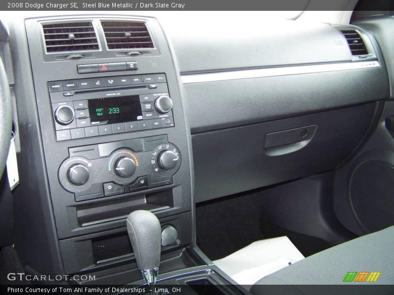 Steel Blue Metallic / Dark Slate Gray 2008 Dodge Charger SE