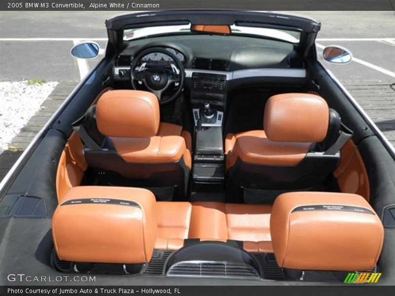  2005 M3 Convertible Cinnamon Interior