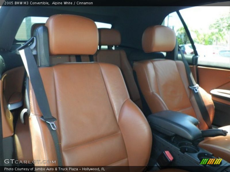Alpine White / Cinnamon 2005 BMW M3 Convertible