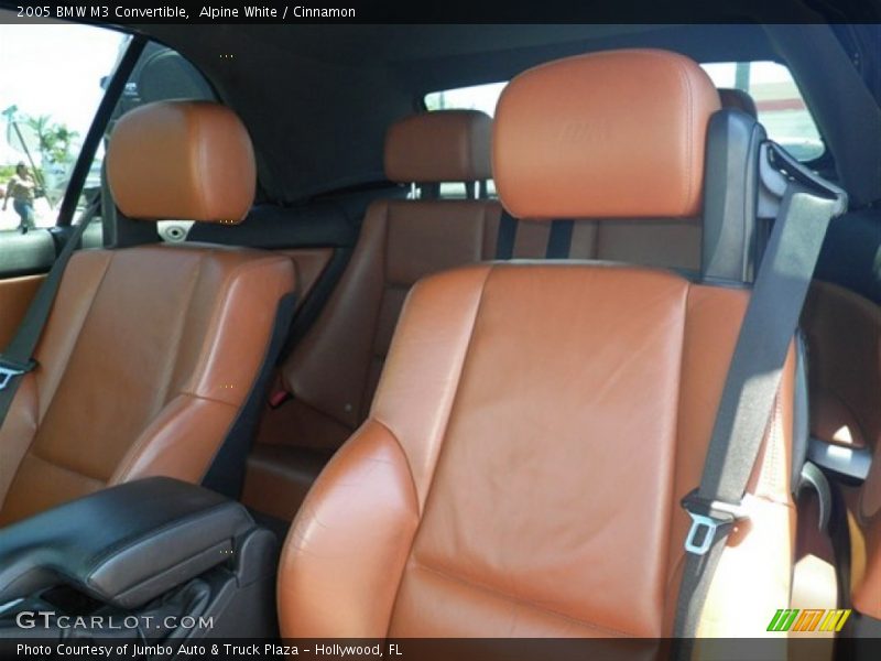 Alpine White / Cinnamon 2005 BMW M3 Convertible