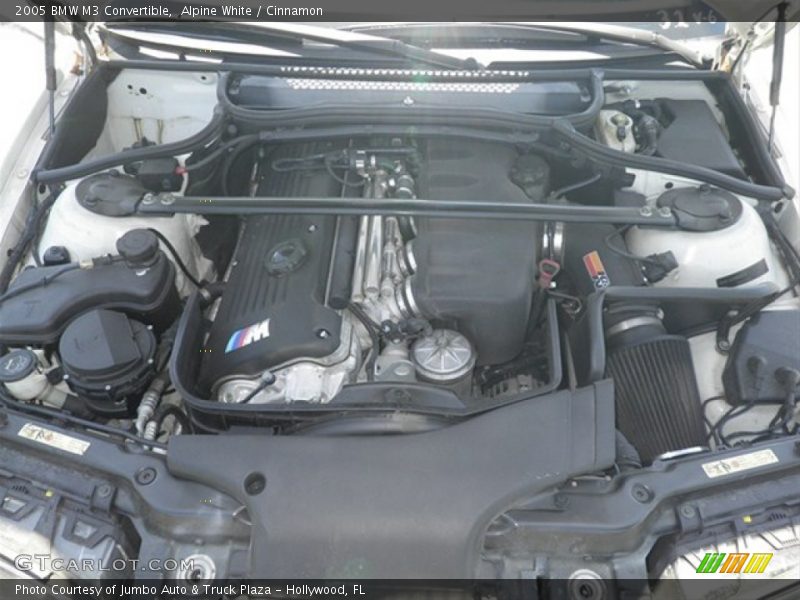  2005 M3 Convertible Engine - 3.2L DOHC 24V VVT Inline 6 Cylinder