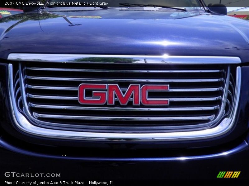 Midnight Blue Metallic / Light Gray 2007 GMC Envoy SLE