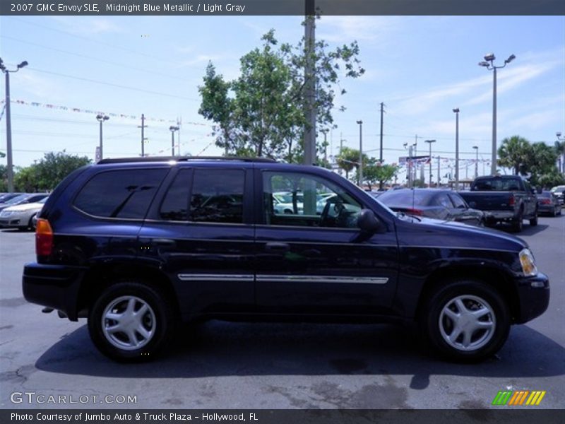 Midnight Blue Metallic / Light Gray 2007 GMC Envoy SLE