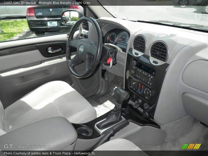 Midnight Blue Metallic / Light Gray 2007 GMC Envoy SLE