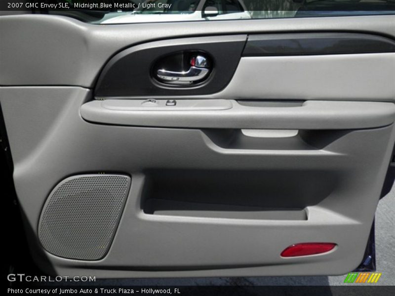 Midnight Blue Metallic / Light Gray 2007 GMC Envoy SLE