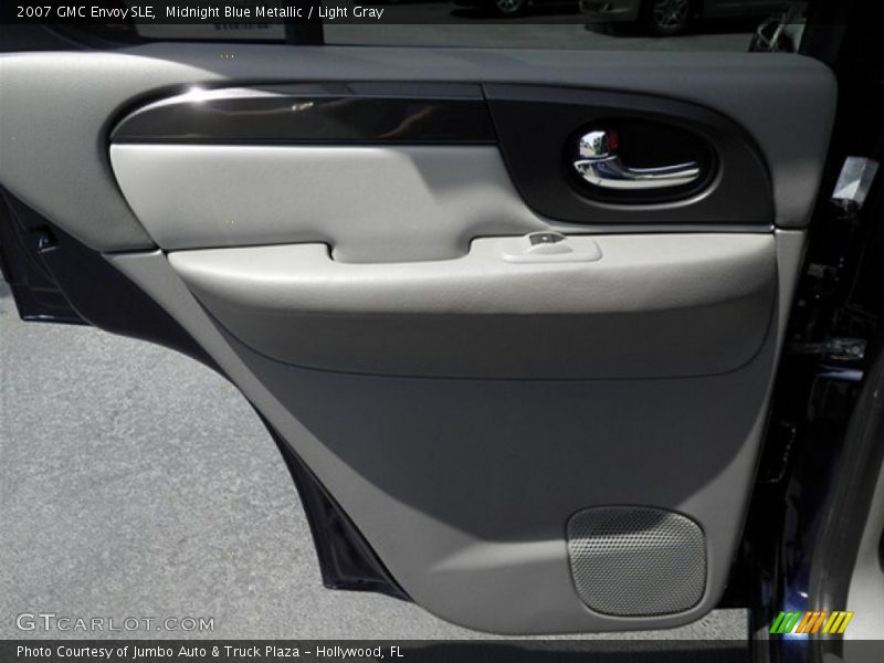 Midnight Blue Metallic / Light Gray 2007 GMC Envoy SLE
