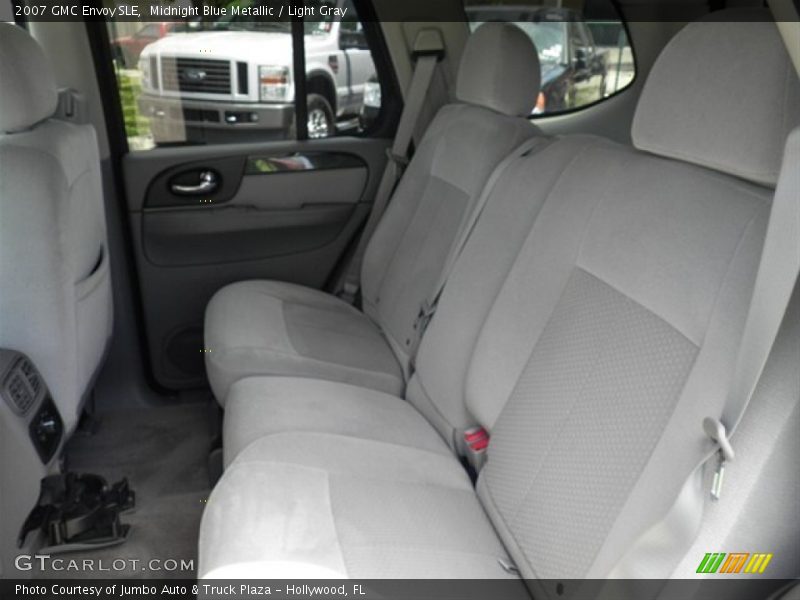 Midnight Blue Metallic / Light Gray 2007 GMC Envoy SLE