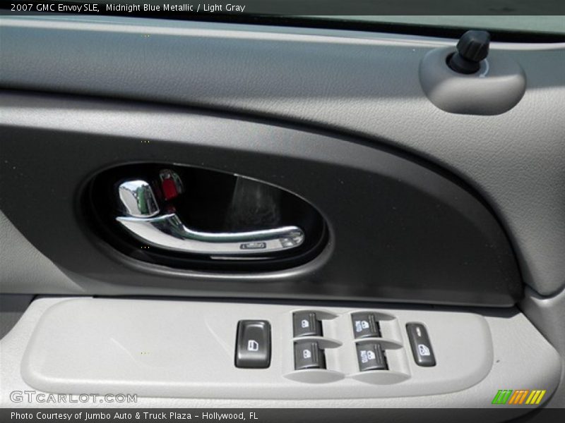Midnight Blue Metallic / Light Gray 2007 GMC Envoy SLE
