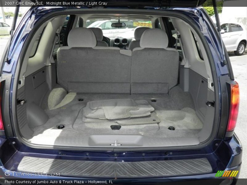 Midnight Blue Metallic / Light Gray 2007 GMC Envoy SLE