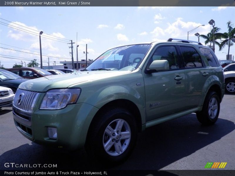 Kiwi Green / Stone 2008 Mercury Mariner Hybrid