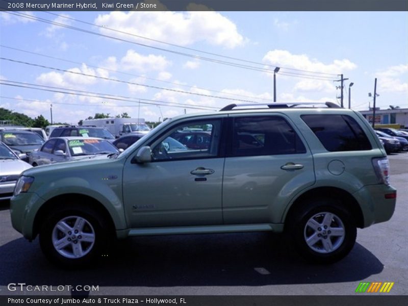 Kiwi Green / Stone 2008 Mercury Mariner Hybrid