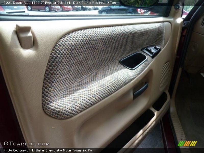 Dark Garnet Red Pearl / Tan 2001 Dodge Ram 1500 ST Regular Cab 4x4