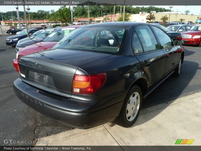 Silver Plum / Black 2000 Saturn L Series LS2 Sedan