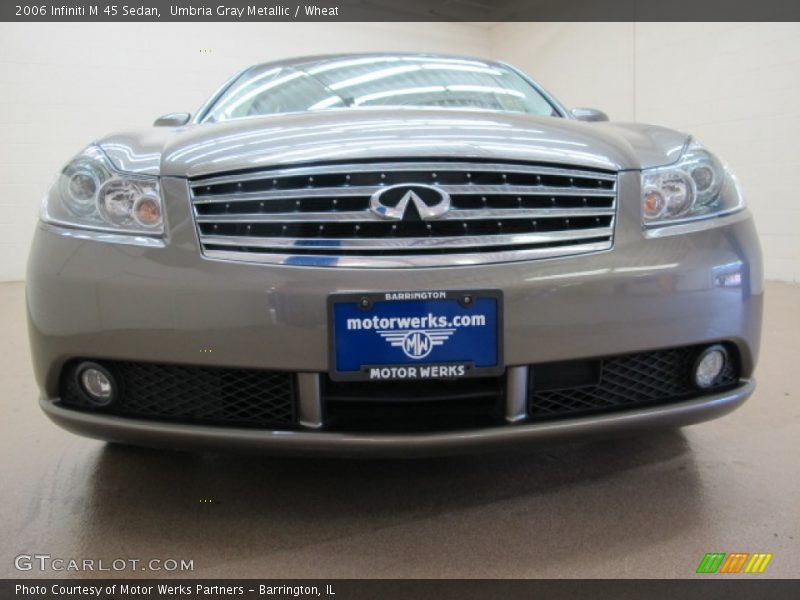 Umbria Gray Metallic / Wheat 2006 Infiniti M 45 Sedan